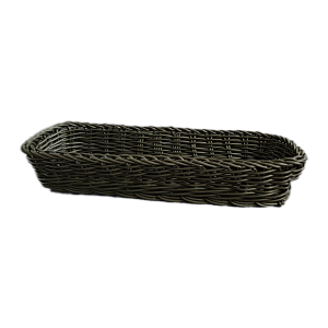 Koszyk na sztućce, 27x10 cm, antracyt, Horeca Polska 