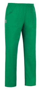 Spodnie kucharskie COULISSE POCKETS KELLY GREEN