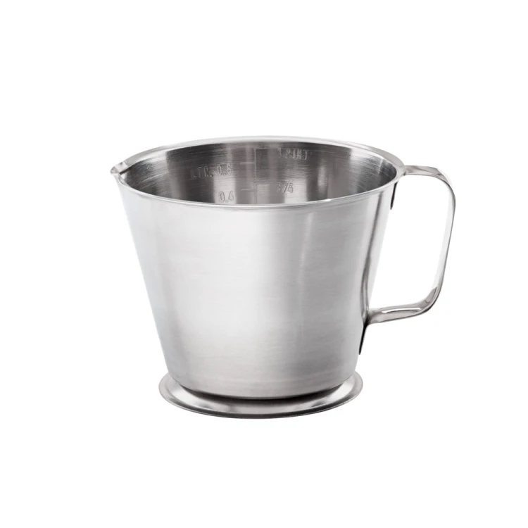 Dzbanek miarka stalowy 0,5l