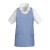 Fartuch z kieszonką PONCHO LIGHT BLUE