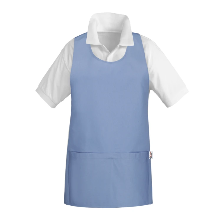 Fartuch z kieszonką PONCHO LIGHT BLUE