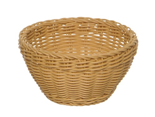 Koszyk PROFI LINE okrągły, beżowy, średnica 20 cm