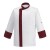 Bluza kucharska BAND BORDEAUX