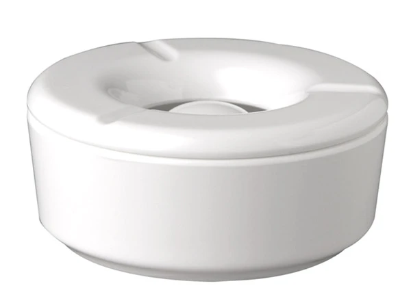 Popielniczka CASUAL biała Ø11,5cm