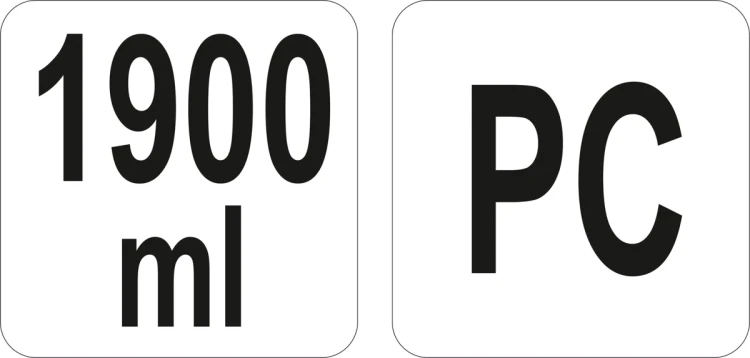 Szufelka z poliwęglanu 1900ml
