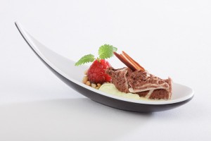 Łyżka przystawkowa Fingerfood HALFTONE