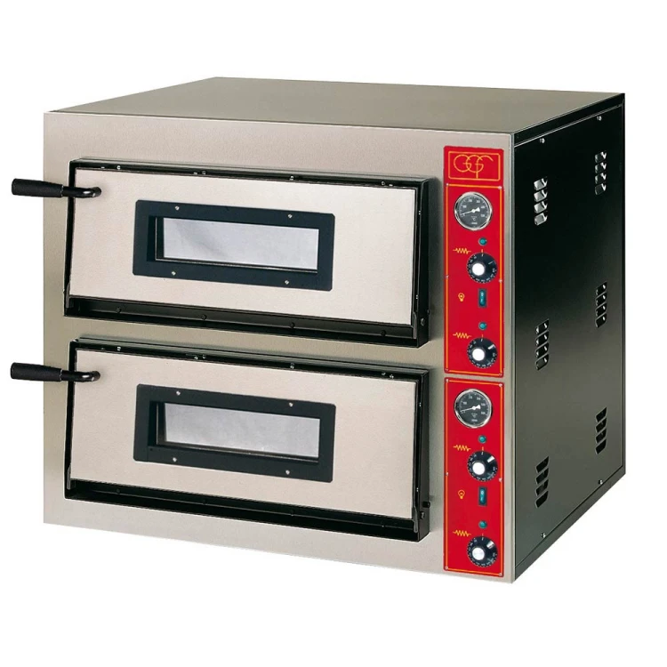 Piec do pizzy E-Line 2x6x30 głęboki