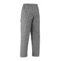 Spodnie kucharskie COULISSE POCKET BLACK PEPITA