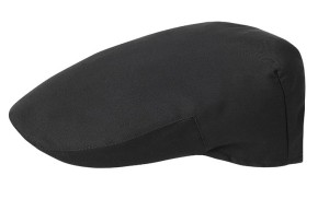 Czapka kucharska, kaszkiet COPPOLA  BLACK