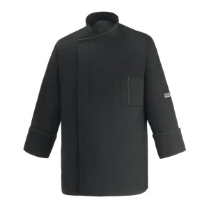 Bluza kucharska MICROTEC ML BLACK