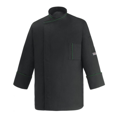 Bluza kucharska MICROTEC ML BLACK