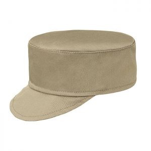 Czapka kucharska z daszkiem KAKI