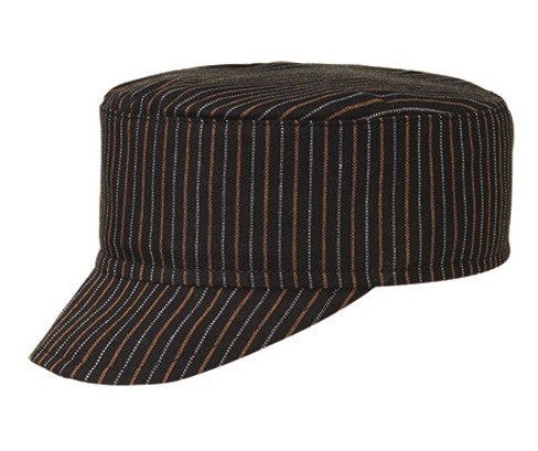 Czapka kucharska z daszkiem CACAO - 2szt.
