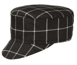 Czapka kucharska z daszkiem SQUARE