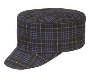 Czapka kucharska z daszkiem TARTAN
