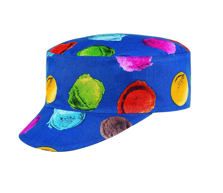 Czapka kucharska z daszkiem ICE CREAM - 2szt.