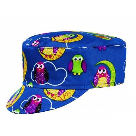 Czapka kucharska z daszkiem OWLS - 2szt.