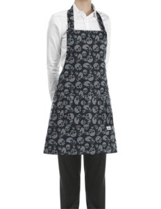 Fartuch krótki SKULLS