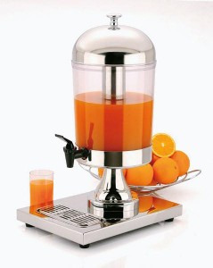 Dyspenser na sok INOX STAR 8l