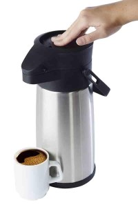 Termos z pompką BUDGET 2,2l