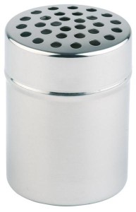 Shaker do przypraw stalowy - oczka 5mm