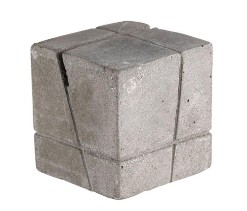 Stojak na menu beton kostka - 4szt.