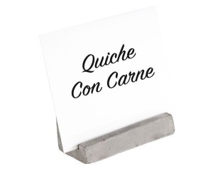 Stojak na menu beton 8x3,5cm