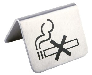 Tabliczka stołowa NO SMOKING