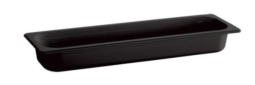 Pojemnik melamina ECOLINE czarny GN 2/4 H65mm