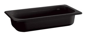 Pojemnik melamina ECOLINE czarny GN 1/3 H65mm