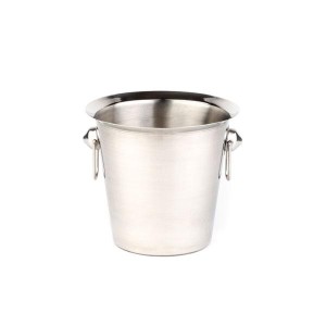 Wiaderko stalowe na butelki