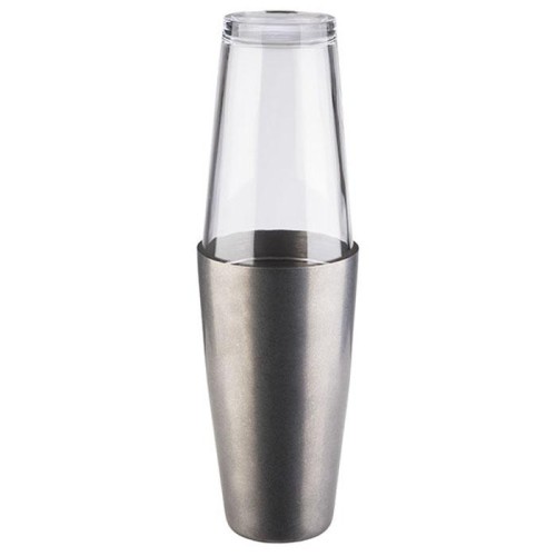Shaker Bostoński stal matowa 0,7l