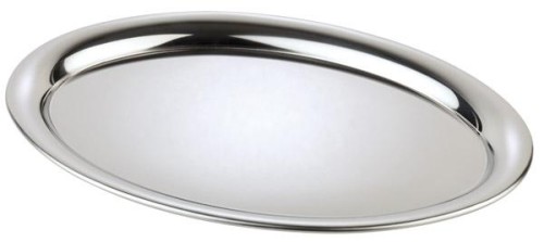 Tacka do serwowania kawy KAFFEHAUS polerowana 29cm 22cm