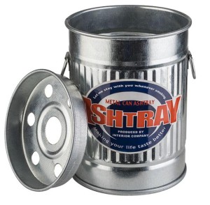 Popielniczka SMOKY srebrna