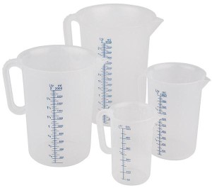Dzbanek z miarką z tworzywa sztucznego 0,5l
