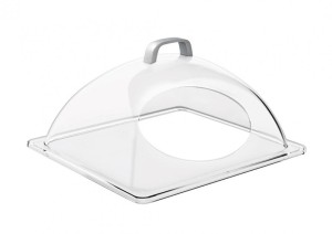 Pokrywa z otworem 33 x 28cm , GN1/2