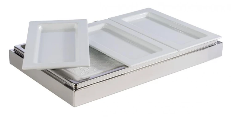 Taca z porcelany 32,5cm x 26,5cm  FRAMES