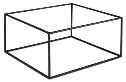 Stojak bufetowy ASIA PLUS 32,5cm x 17,5cm/35,4cm x 32,5cm czarny