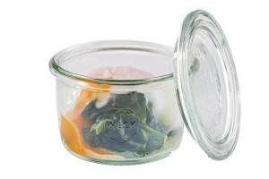 Komplet słoiczków z pokrywką 12 sztuk 0,20l