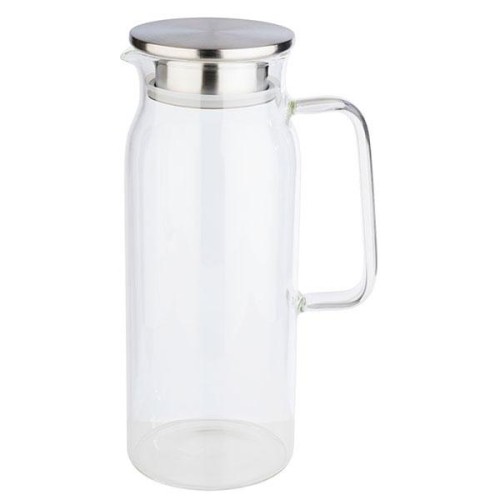 Szklana karafka z wkładem na lód 1,5l