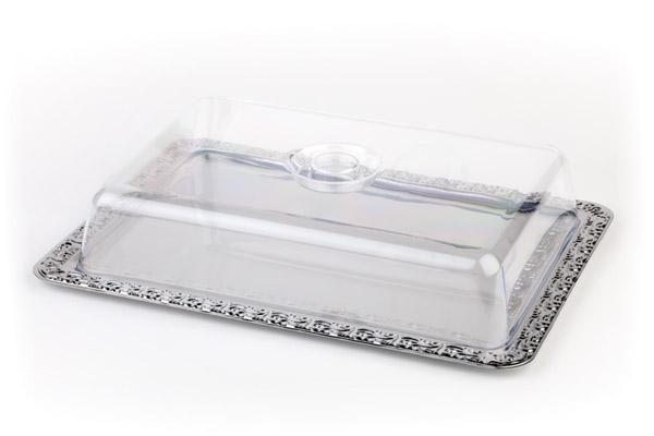 Taca do serwowania z pokrywką SCHÖNER ESSEN 42cm x 31cm