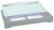 Taca chłodzona TOP FRESH 56,5cm x 35cm biała