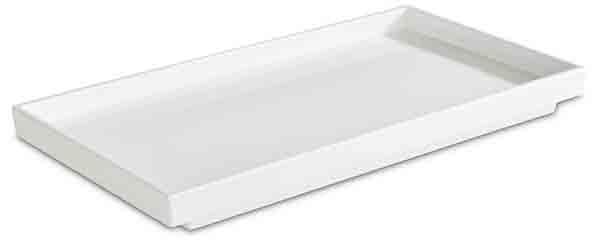 Taca prostokątna ASIA PLUS biała 32,5cm x 17,6cm