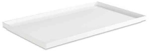 Taca prostokątna ASIA PLUS biała 53cm x 32,5cm