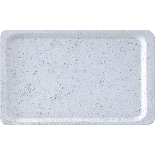 Taca prostokątna kelnerska poliestrowa 53 x 32,5 cm GN 1/1 granitowa