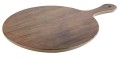 Taca, patera z melaminy, brązowa, z serii OAK, 30cm