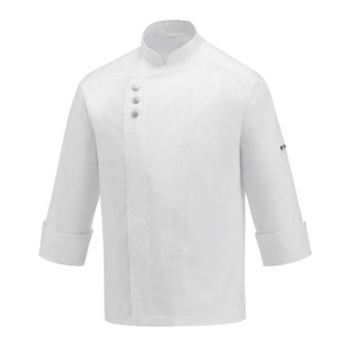 Bluza kucharska METAL WHITE