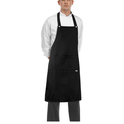 Fartuch kucharski ROCK black - 2szt.