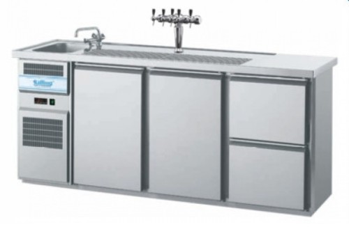 Barowy stół chłodniczy M731R 1/1/2 Rilling