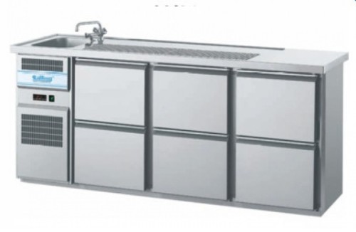 Barowy stół chłodniczy M731R 2/2/2 Rilling